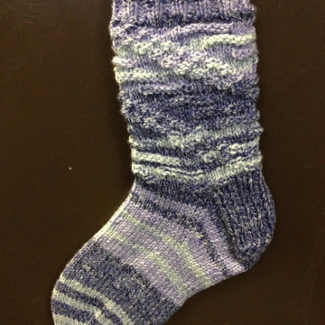 Diagonal Caterpillars DK Socks