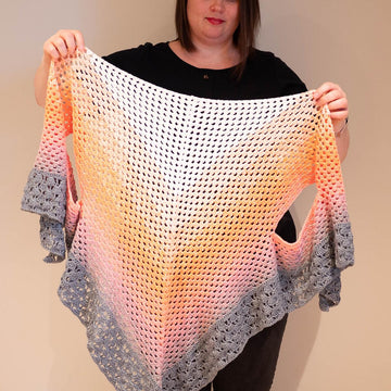 Granny Stitch Shawl Vest
