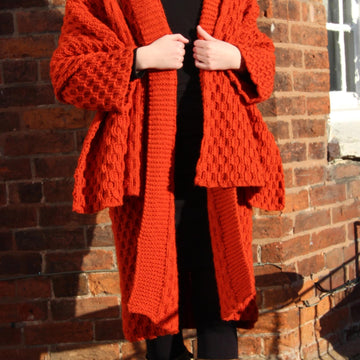 Honeycomb Coat and Shawl