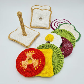 Club Sandwich Stacking Toy