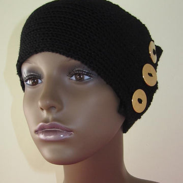 3 Button All Rib Headband