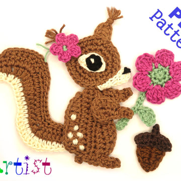 Squirrel Applique