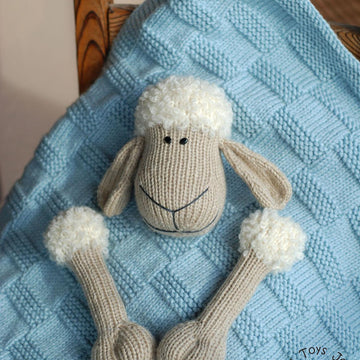 Baby Sheep Toy Blanket