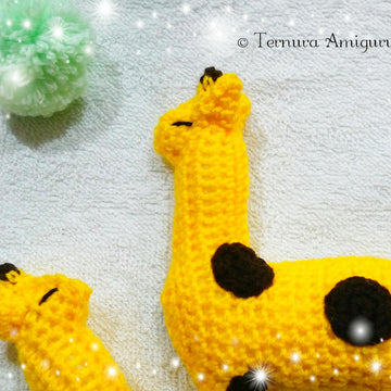 Crochet pattern giraffe yellow