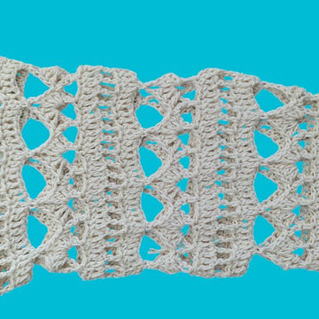 The Seaside Serenity Crochet Lace Pullover