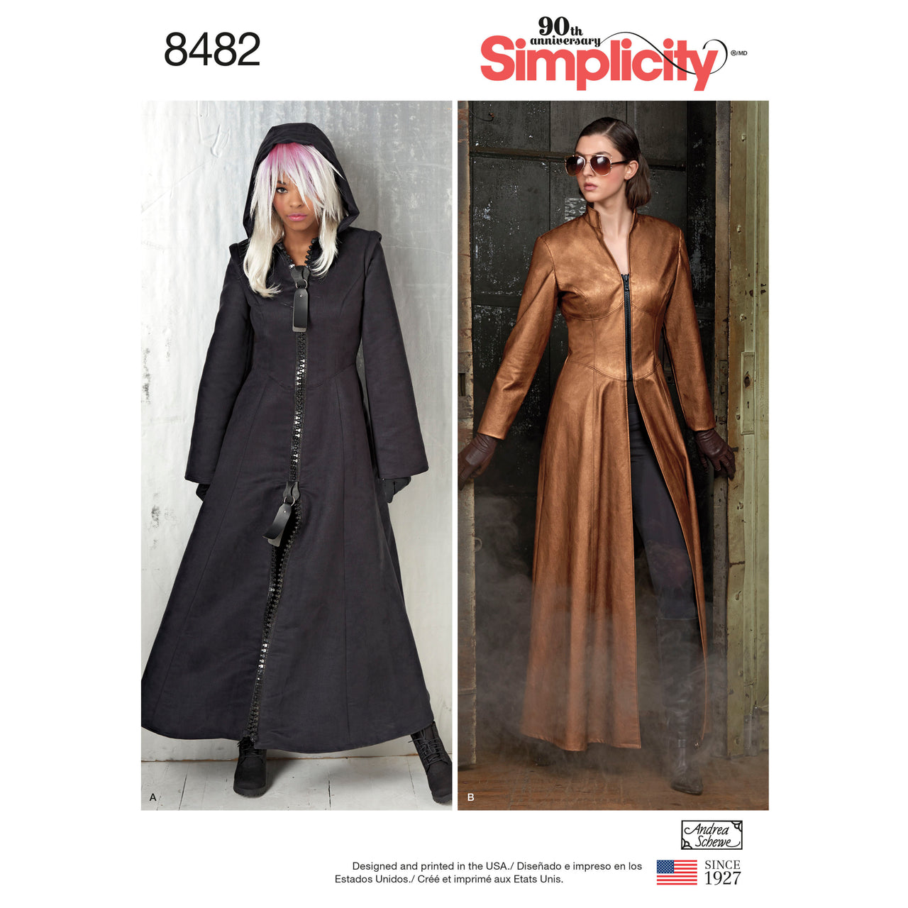 Simplicity 8482 Msses' Costume Coats - Sewing Pattern