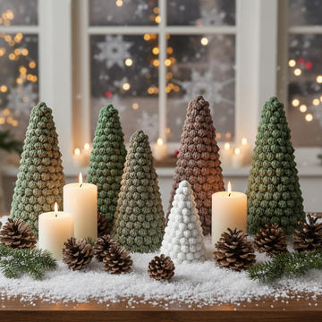 Bobble Stitch Trees