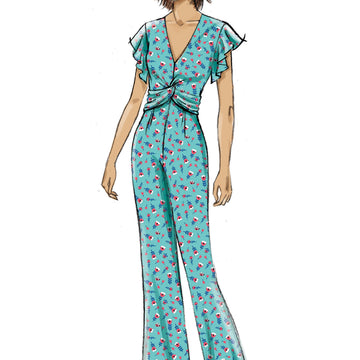 Butterick Misses' Dress and Jumpsuit B6893 - Sewing Pattern