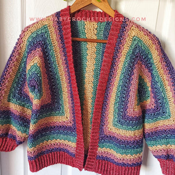 Aurora Hexagon Cardigan