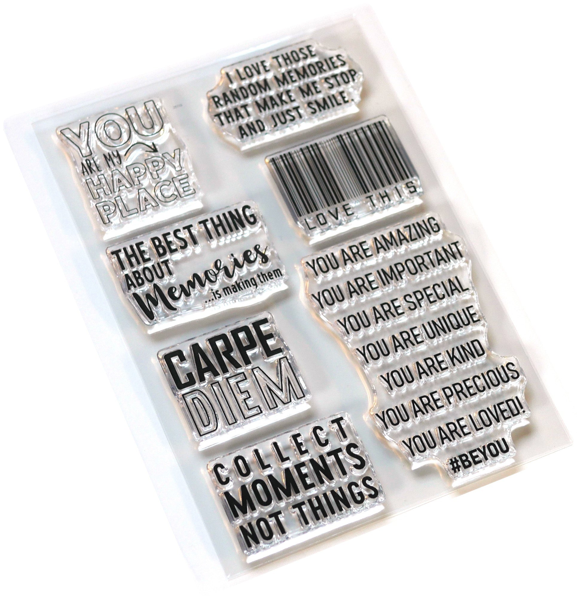 Elizabeth Craft Designs Elizabeth Crafts Clear Stamps - Quotes