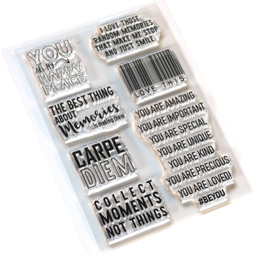 Elizabeth Craft Designs Elizabeth Crafts Clear Stamps - Quotes