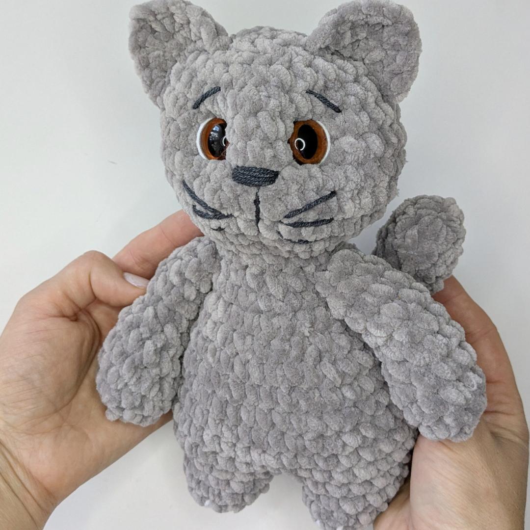 Easy Crochet Cat, Amigurumi Pattern Ziggy the Cat