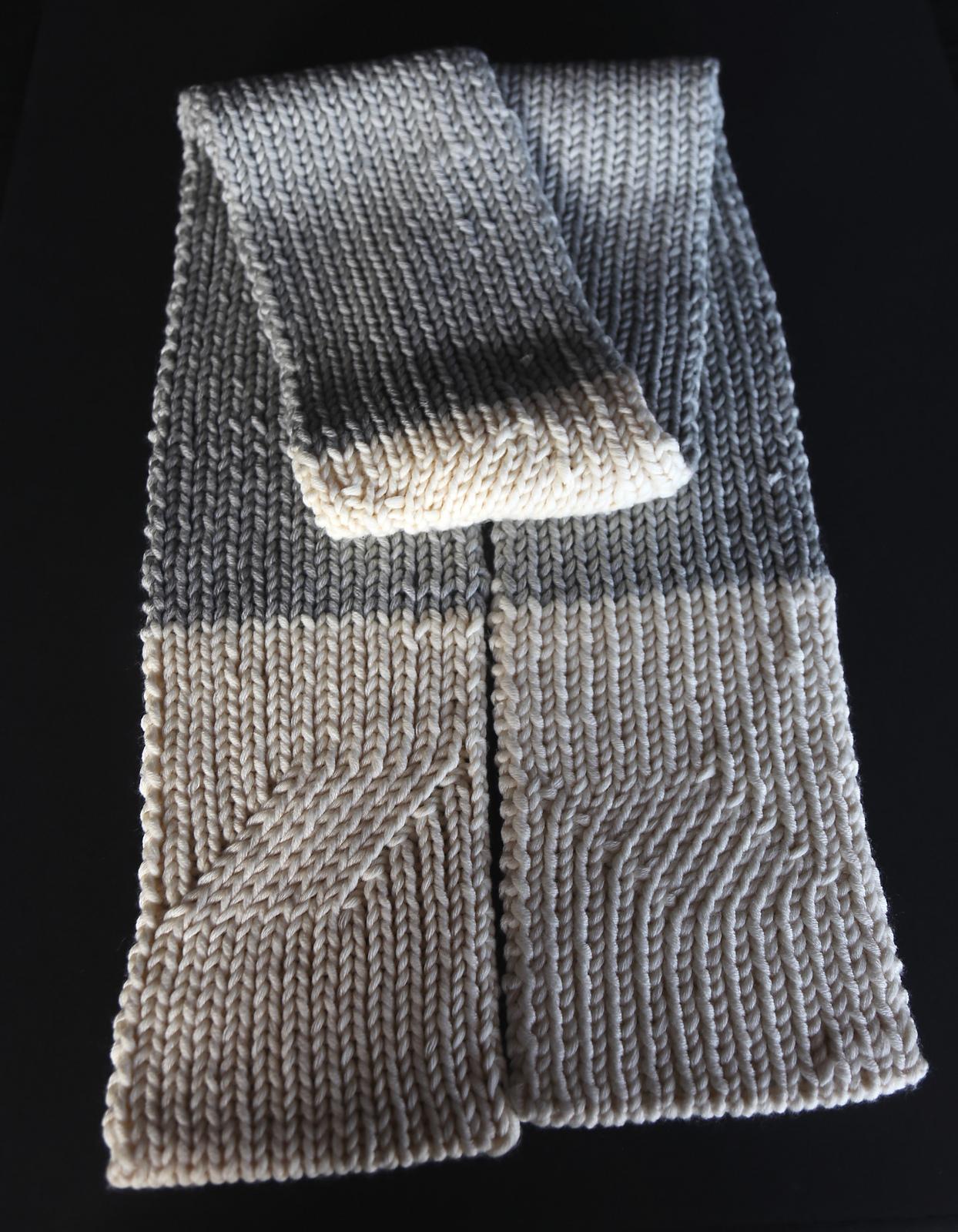Traveling Rib Scarf