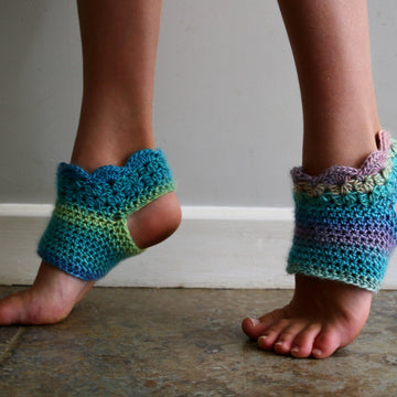 Mermaid yoga socks