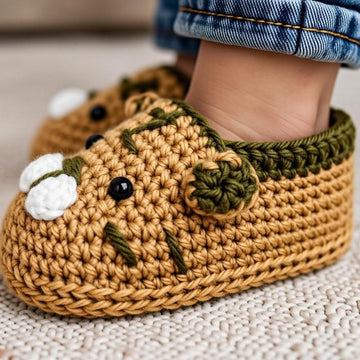 Animal Baby Bootie Pattern + Video Tutorial