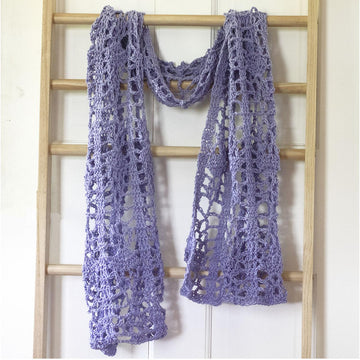 Pineapple Lace Shawl