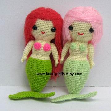 Jazzy the Mermaid - Amigurumi - Crochet Pattern