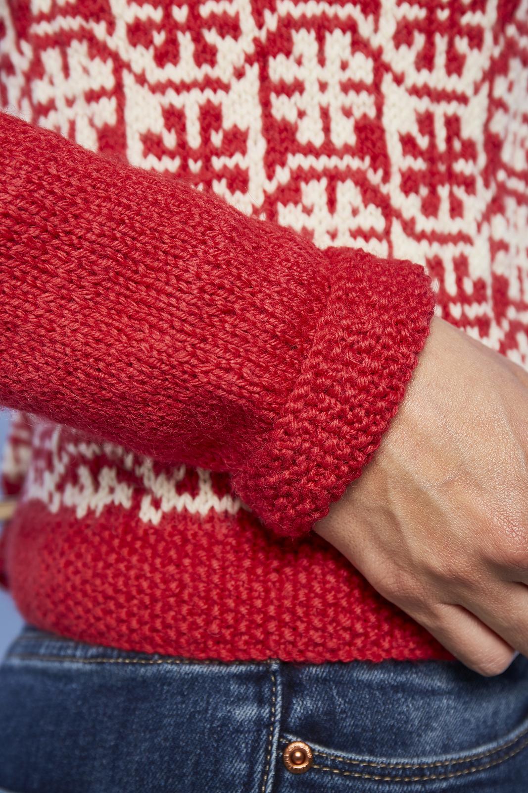 Festive Floral Cardigan