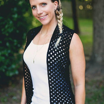 Flower Lace Vest