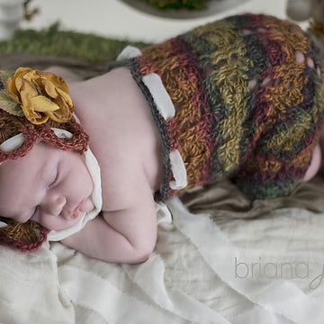 Elegant Vintage Bonnet and Romper