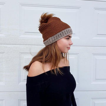 Camel Stitch Mini Slouch