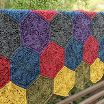 Blooming Hexagons Worsted