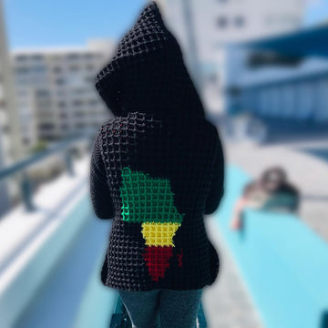 Map of Africa Cardigan