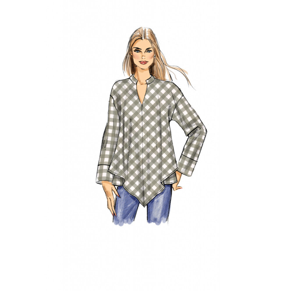 Vogue Misses' Top V9348 - Sewing Pattern