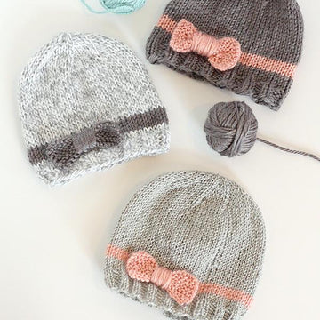 Bow Baby Hat