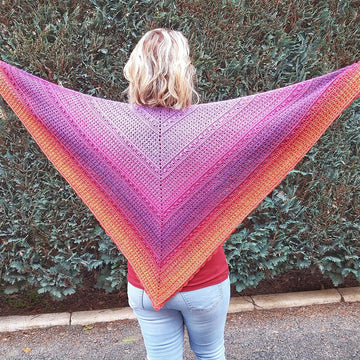 Hearts of the Rows Shawl