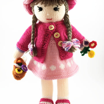 Maisy doll knitting pattern 19017