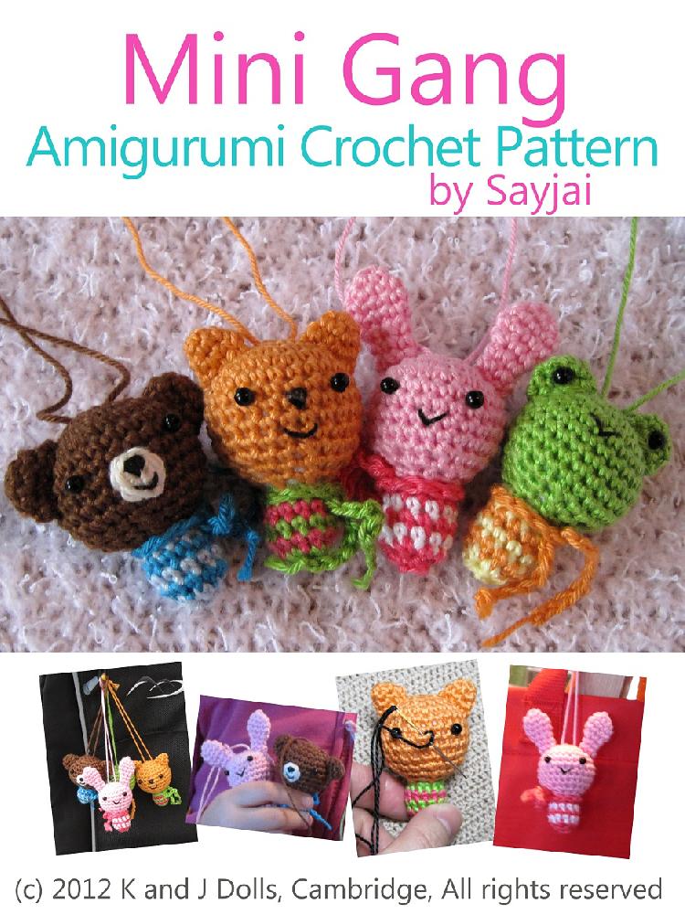 Mini Gang Amigurumi Crochet Pattern