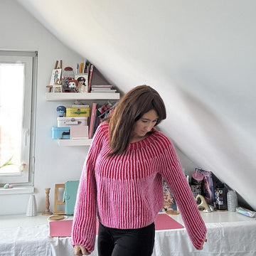 TwinTone Brioche Sweater