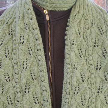 Fall Foliage Turtleneck Scarf