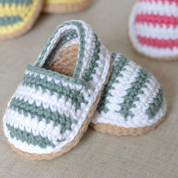 Stripy Espadrille Shoes