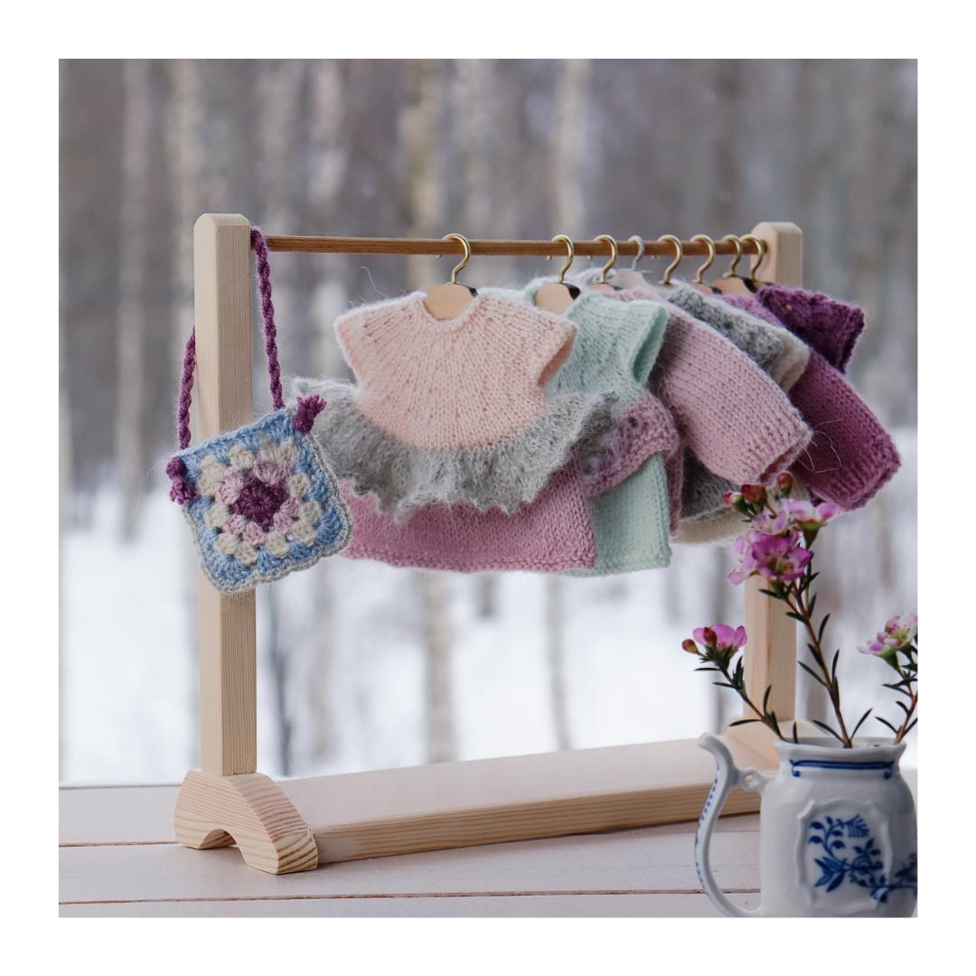 Pink Set of doll clothes