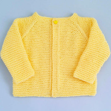 Mellow Yellow Baby Cardigan