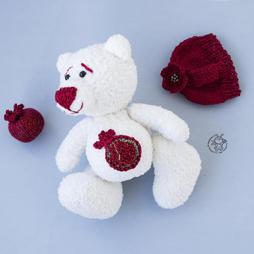 Bear with Pomegranate