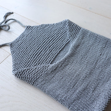 Beginner Knit Halter Top