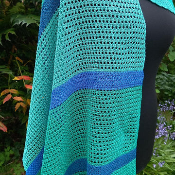 Emerald Drift Shawl