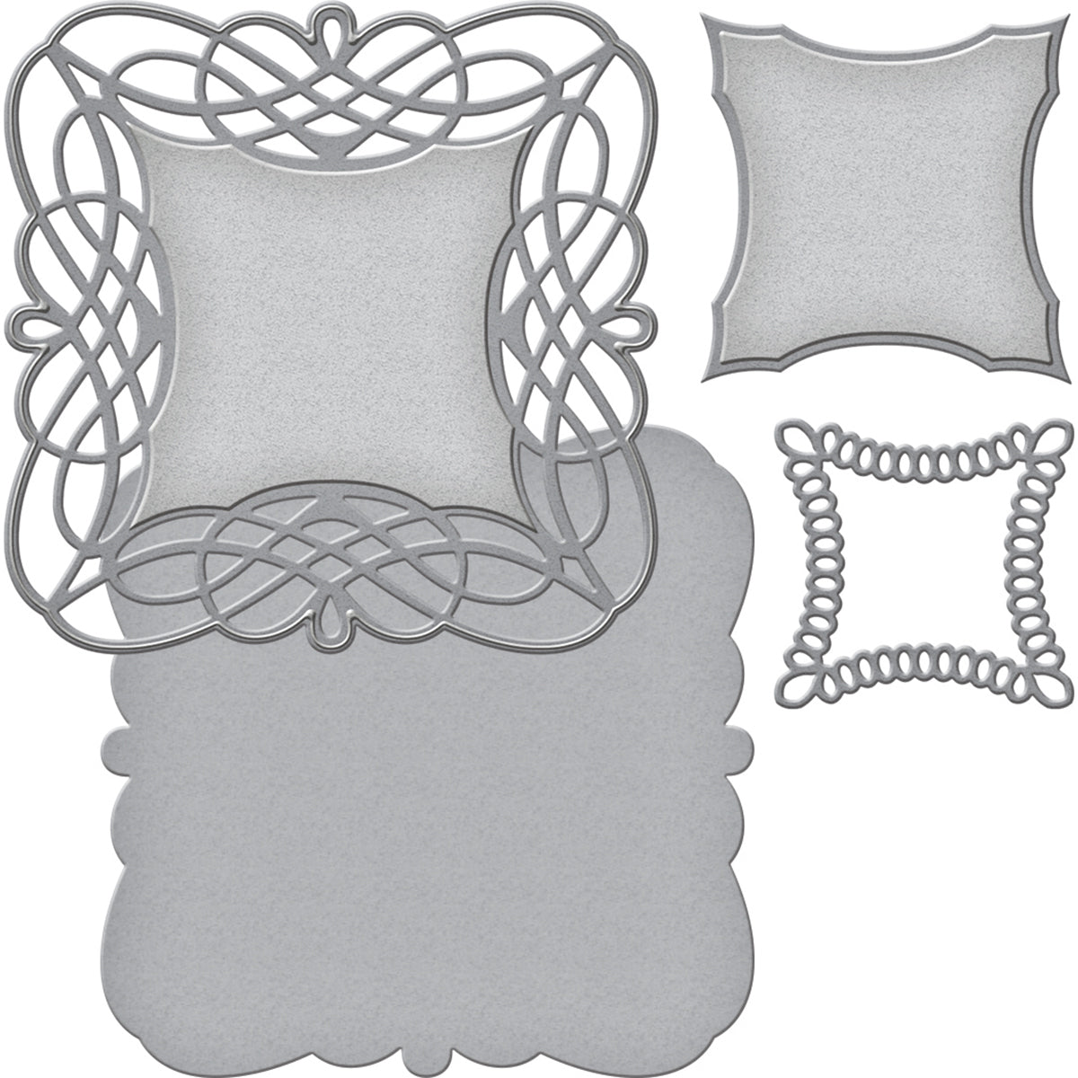 Spellbinders Nestabilities Dies - Braided Grace Square