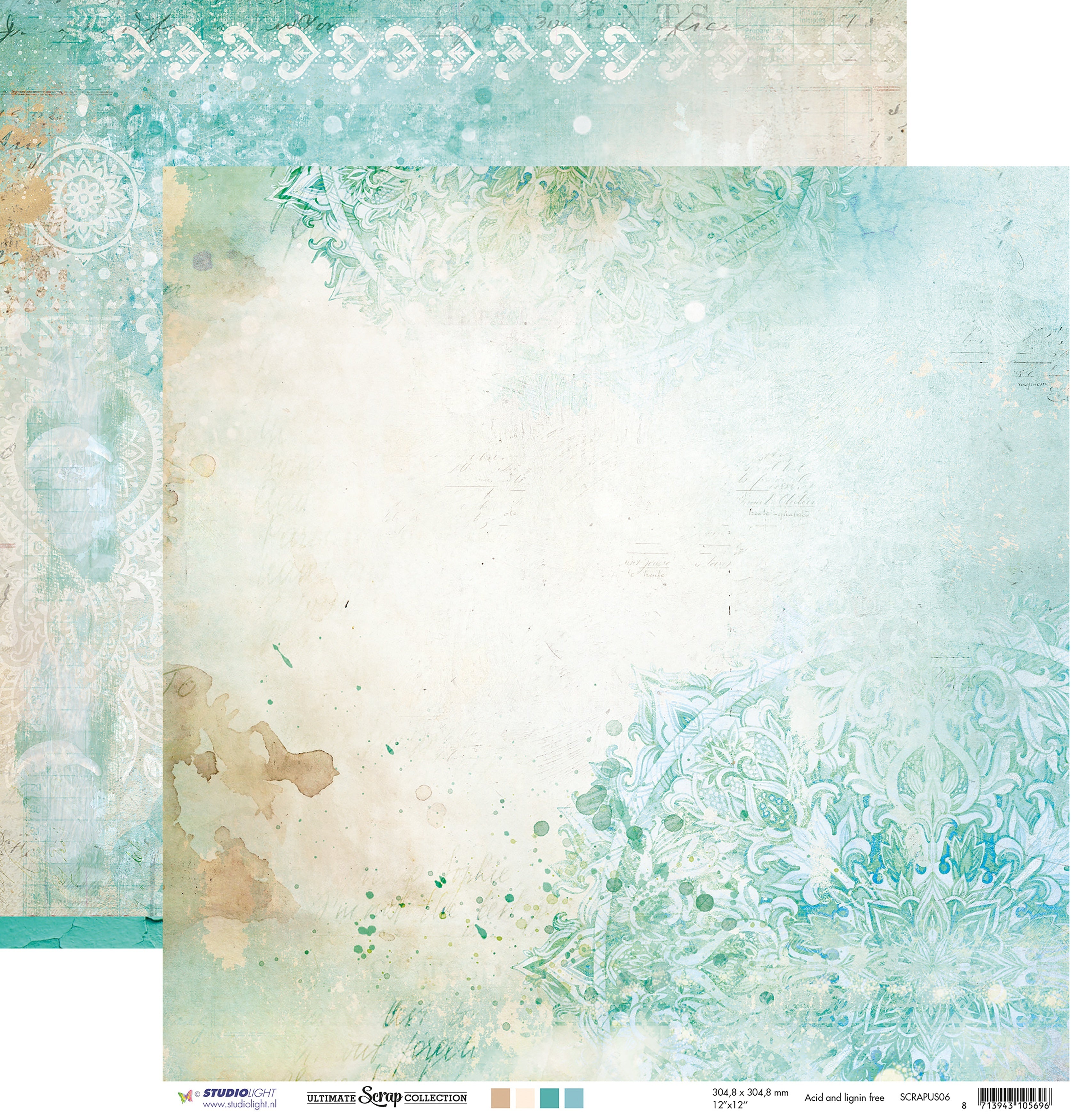 Studio Light Ultimate Scrap Collection Double-Sided Cardstock 12"X12" 10/Pkg - NR. 06