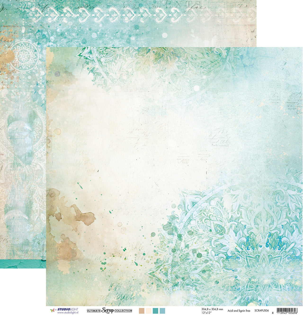 Studio Light Ultimate Scrap Collection Double-Sided Cardstock 12"X12" 10/Pkg - NR. 06