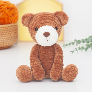 Teddy bear plush amigurumi pattern