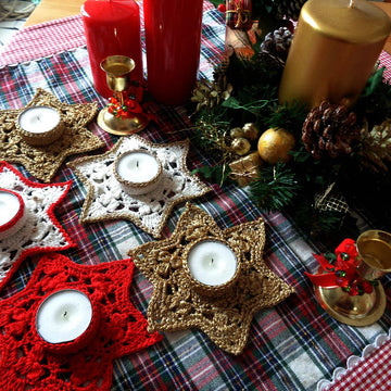 Christmas Star Candle Holder