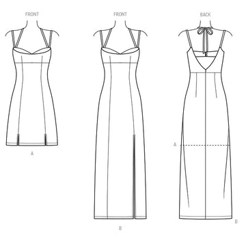Know Me Misses' Dress in Two Lengths ME2032 - Sewing Pattern