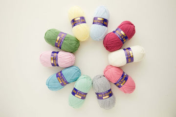 Sweet Blossom Blanket - Hayfield Bonus DK 12 Ball Colour Pack