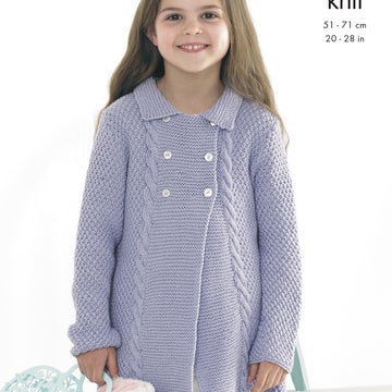 Cardigans in King Cole Bamboo Cotton - 4321 - Downloadable PDF