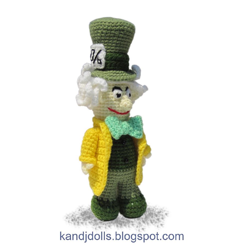 Mad Hatter - Amigurumi crochet pattern