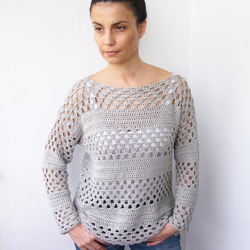 Granny stripes sweater